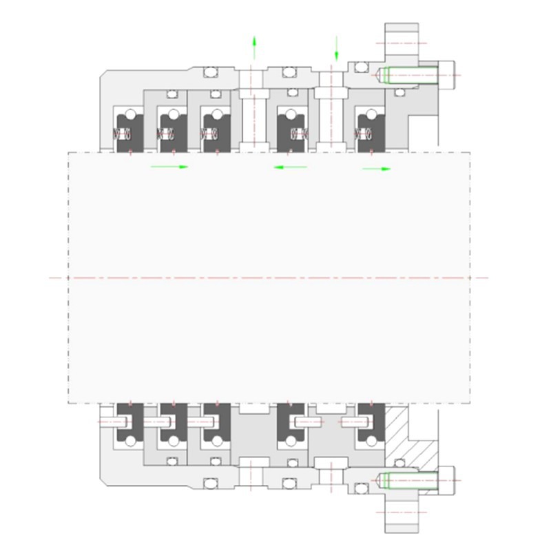 MOR CRS929 Carbon Ring Seal For Screw Compressor
